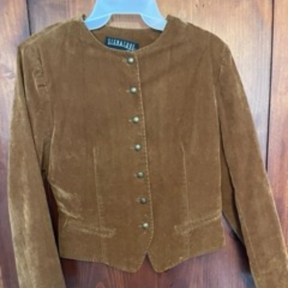 Vintage Suede Brown Jacket - Picture 3 of 4